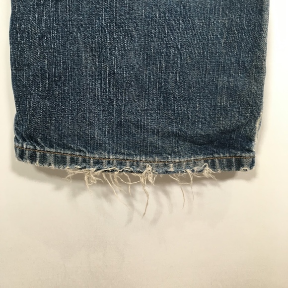 Abercrombie & Fitch Blue Medium Wash Boot Cut Jean - Picture 5 of 8